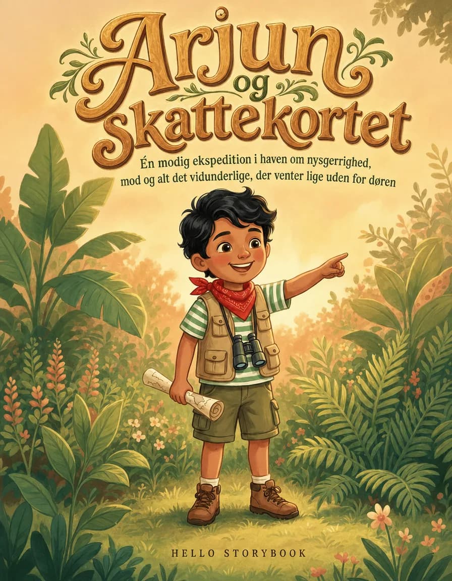 Arjun og skattekortet — Hello Storybook