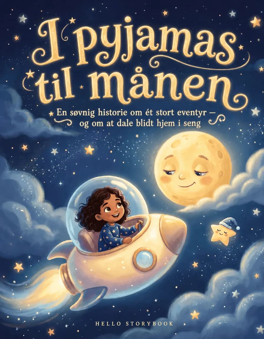 Cover of I pyjamas til månen