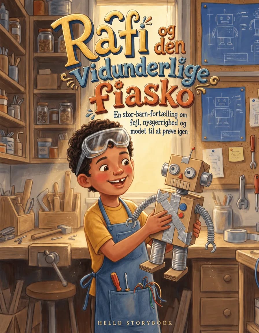 Rafi og den vidunderlige fiasko — Hello Storybook