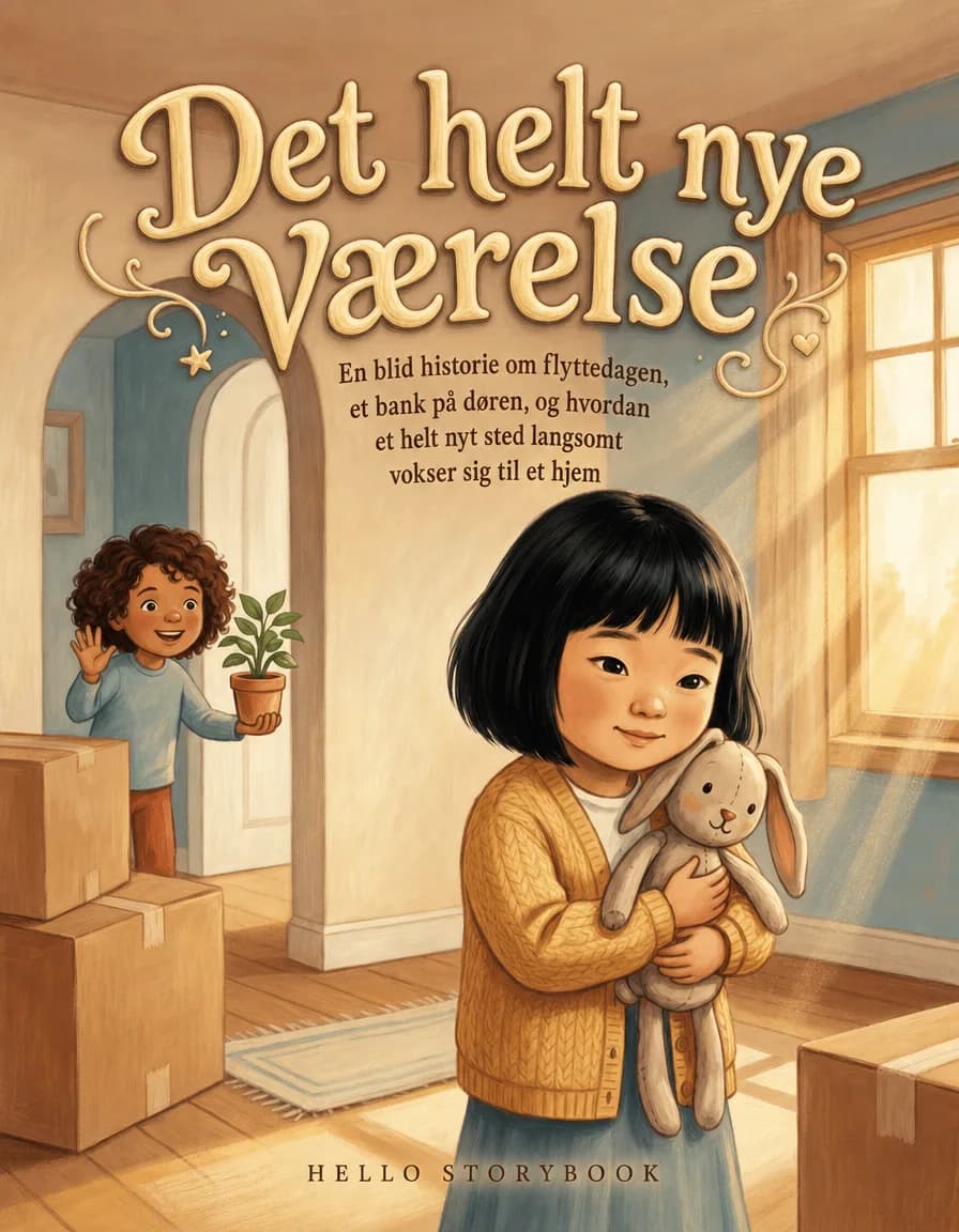 Det helt nye værelse — Hello Storybook
