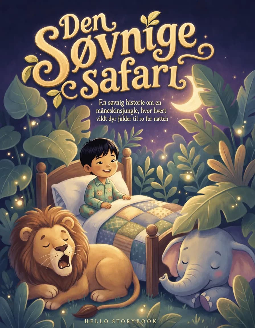 Den søvnige safari — Hello Storybook