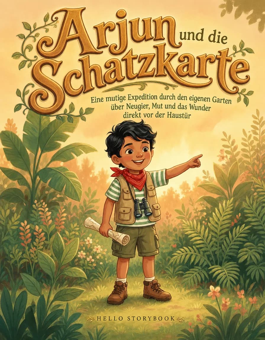 Arjun und die Schatzkarte — Hello Storybook
