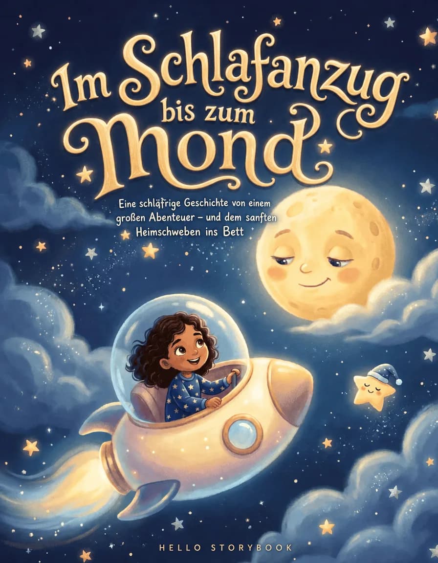 Cover of Im Schlafanzug bis zum Mond