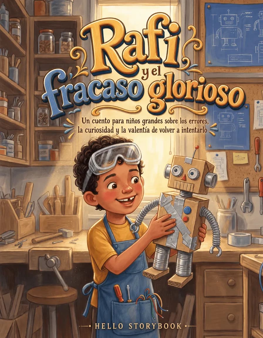 Rafi y el fracaso glorioso — Hello Storybook