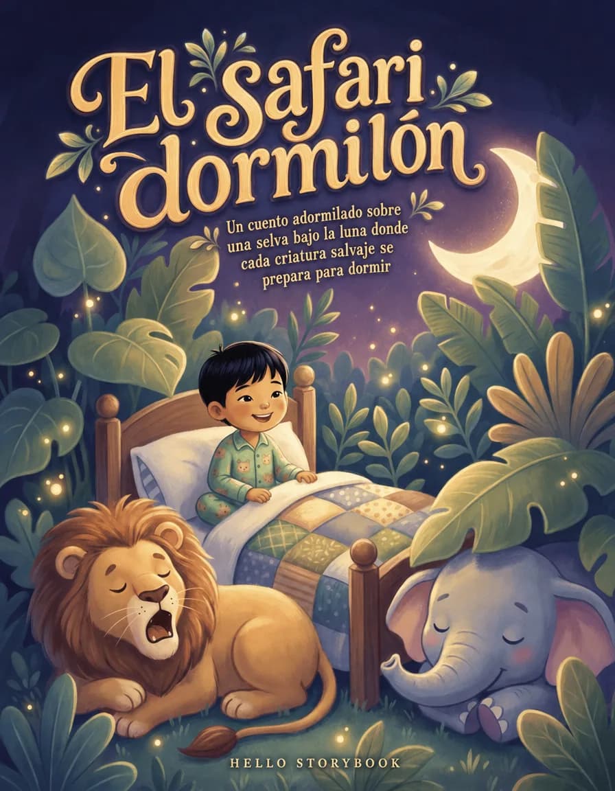 El safari dormilón — Hello Storybook