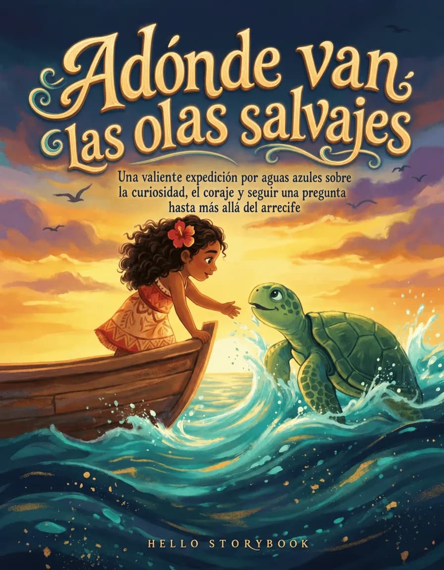 Cover of Adónde van las olas salvajes