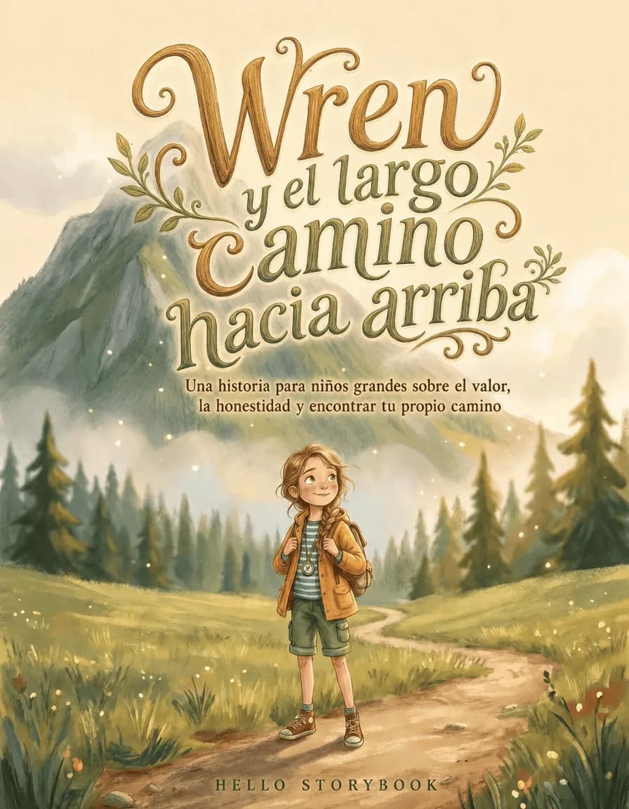 Cover of Wren y el largo camino hacia arriba
