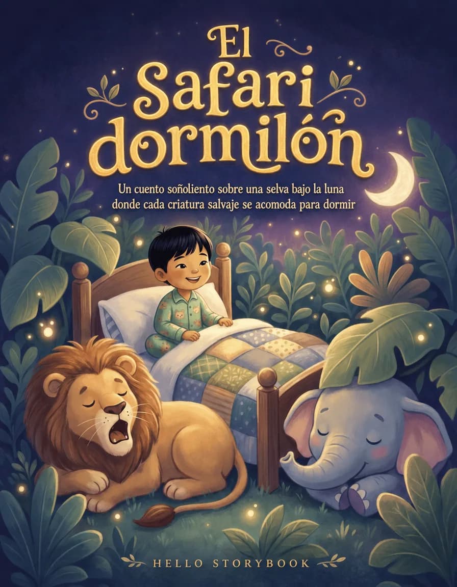 El safari dormilón — Hello Storybook