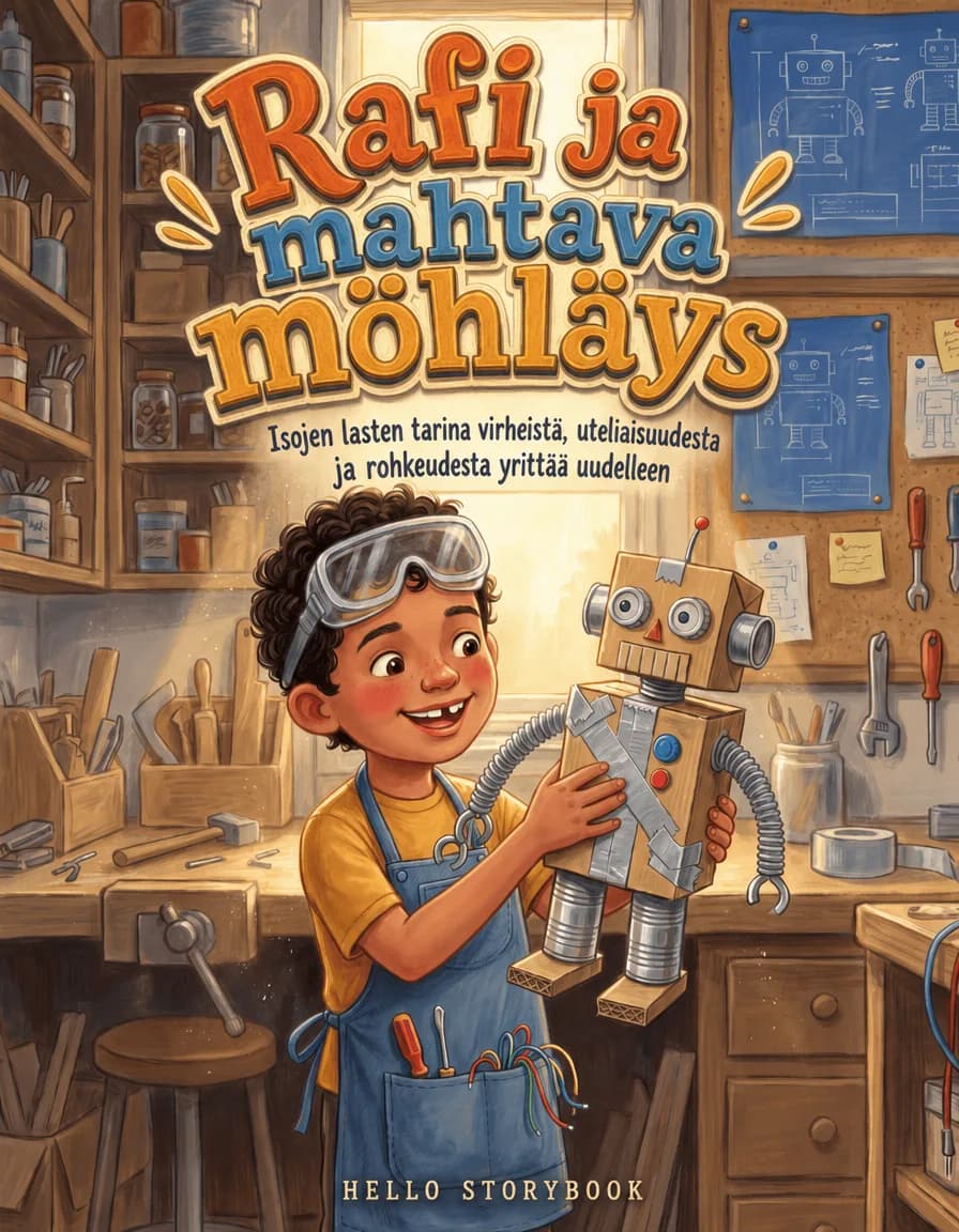 Rafi ja mahtava möhläys — Hello Storybook