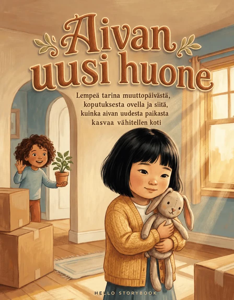 Aivan uusi huone — Hello Storybook
