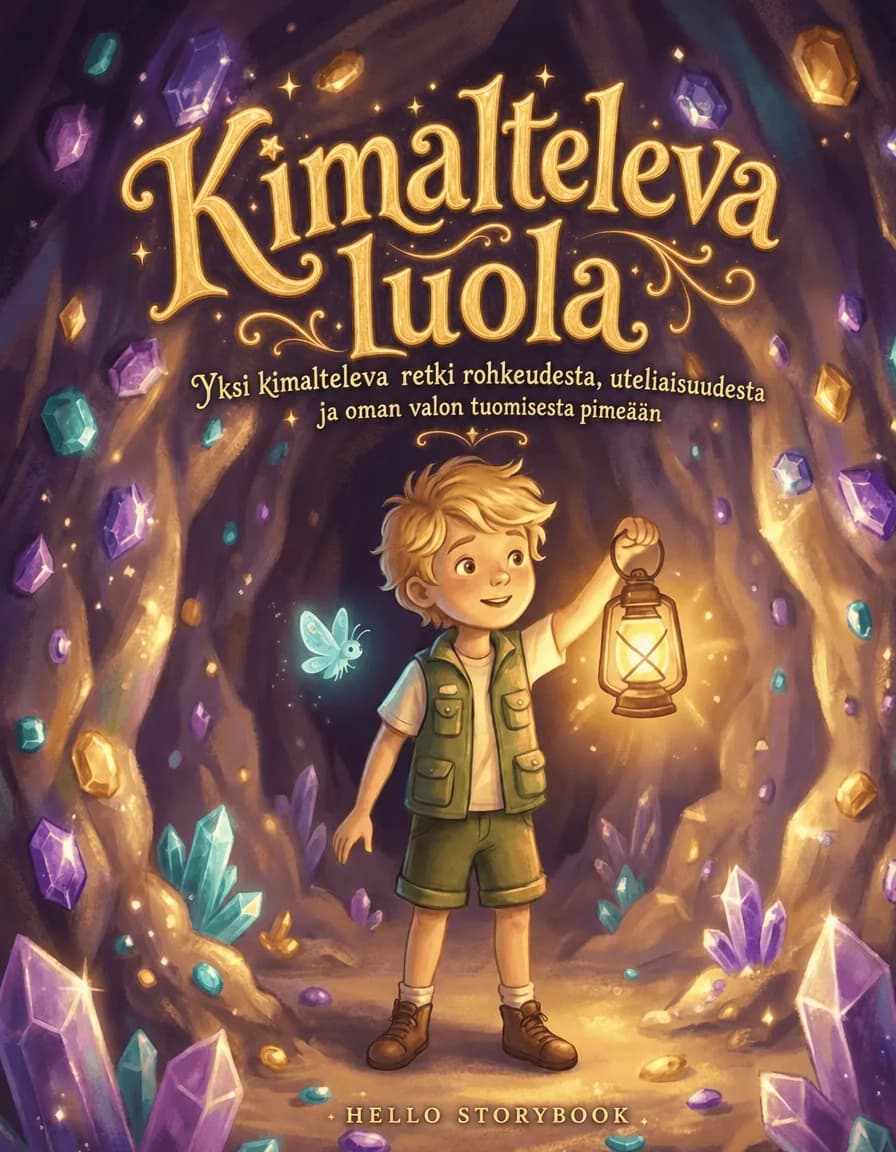Cover of Kimalteleva luola
