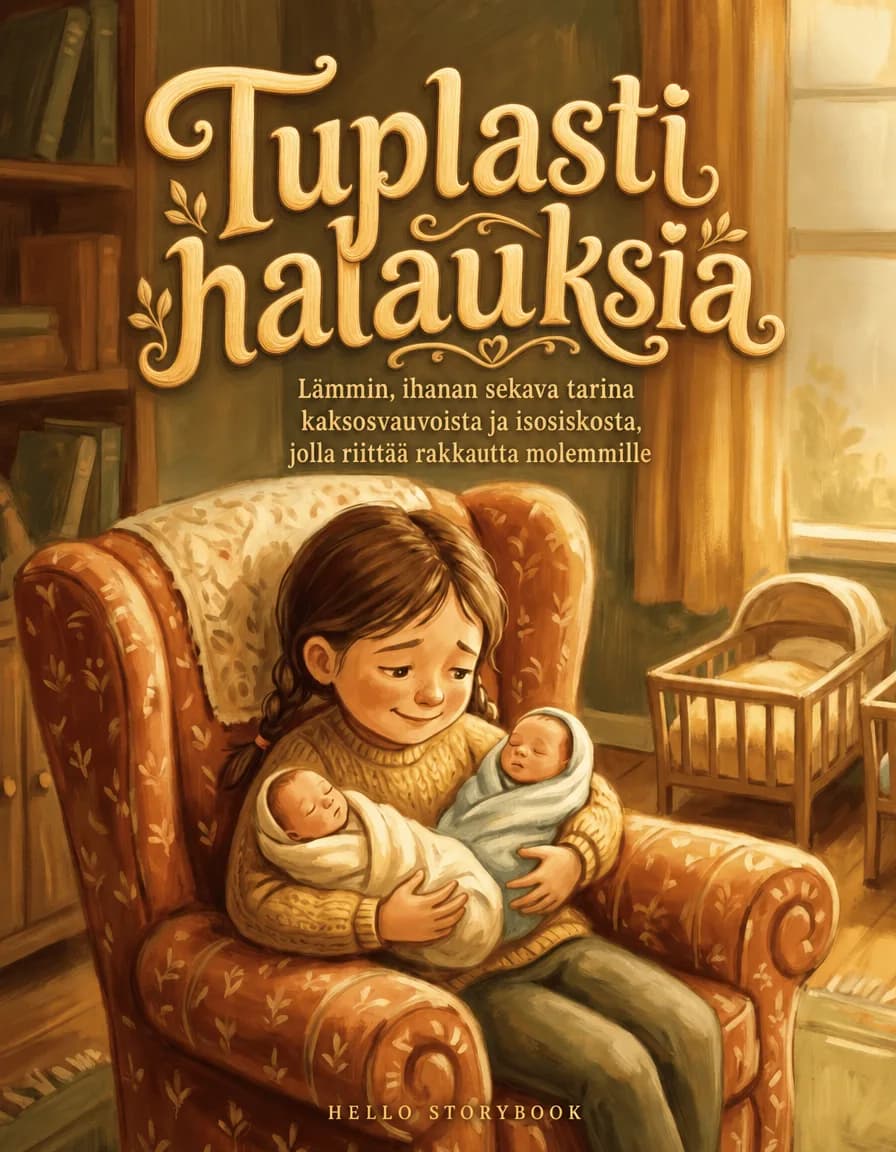 Tuplasti halauksia — Hello Storybook