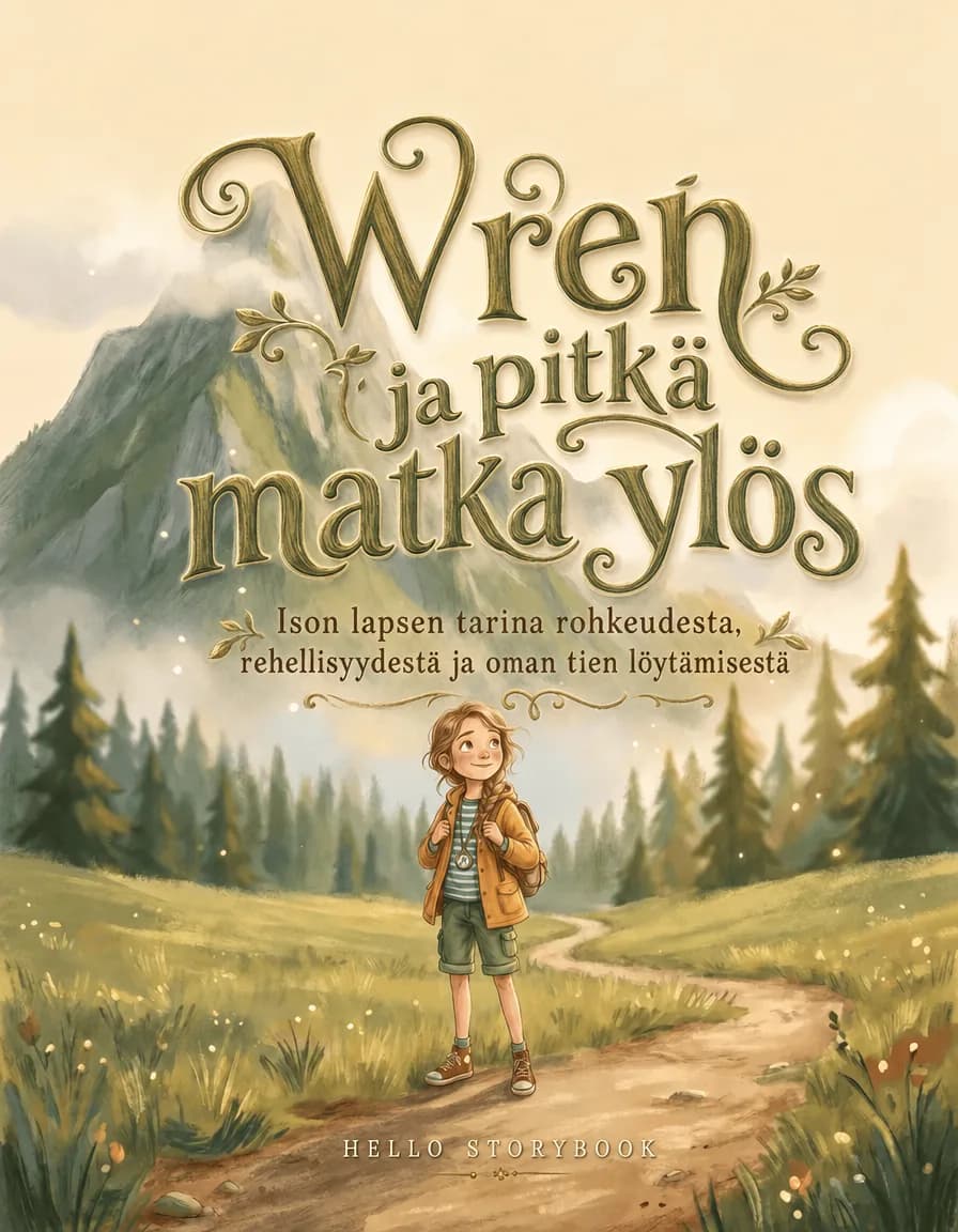 Cover of Wren ja pitkä matka ylös