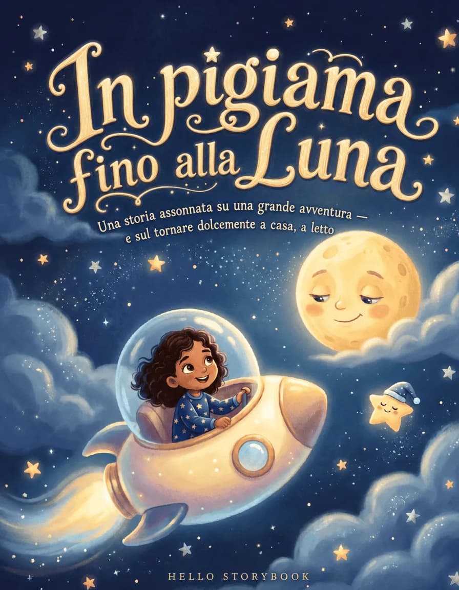 Cover of In pigiama fino alla Luna