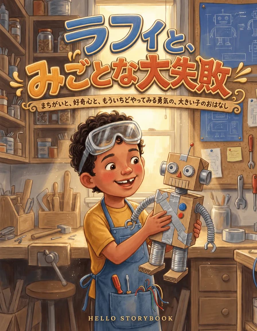 ラフィと、みごとな大失敗 — Hello Storybook
