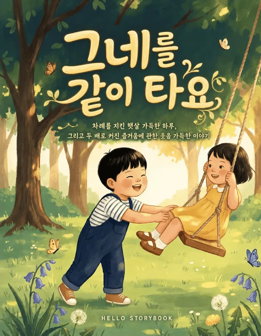 그네를 같이 타요 — Hello Storybook