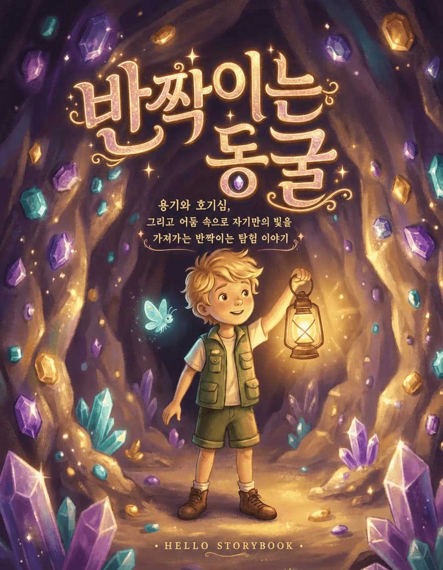 Cover of 반짝이는 동굴