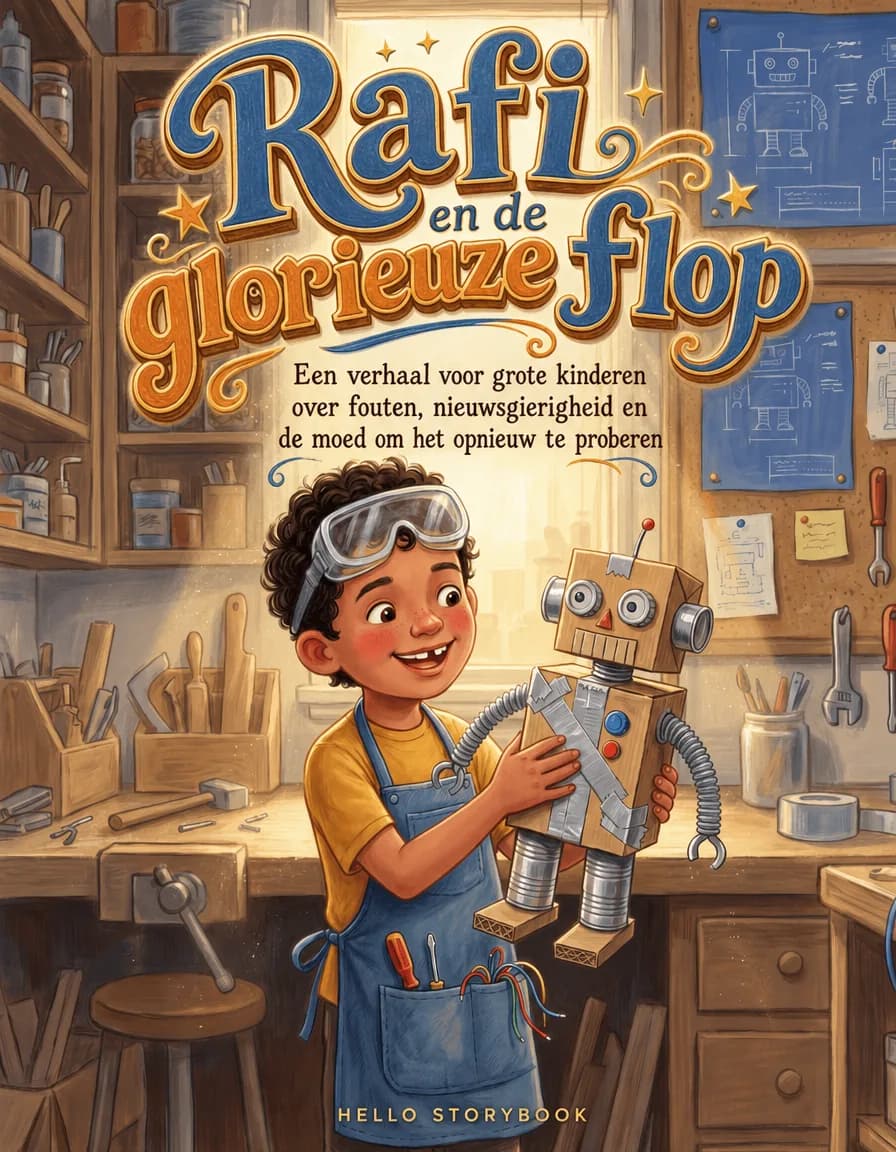 Rafi en de glorieuze flop — Hello Storybook