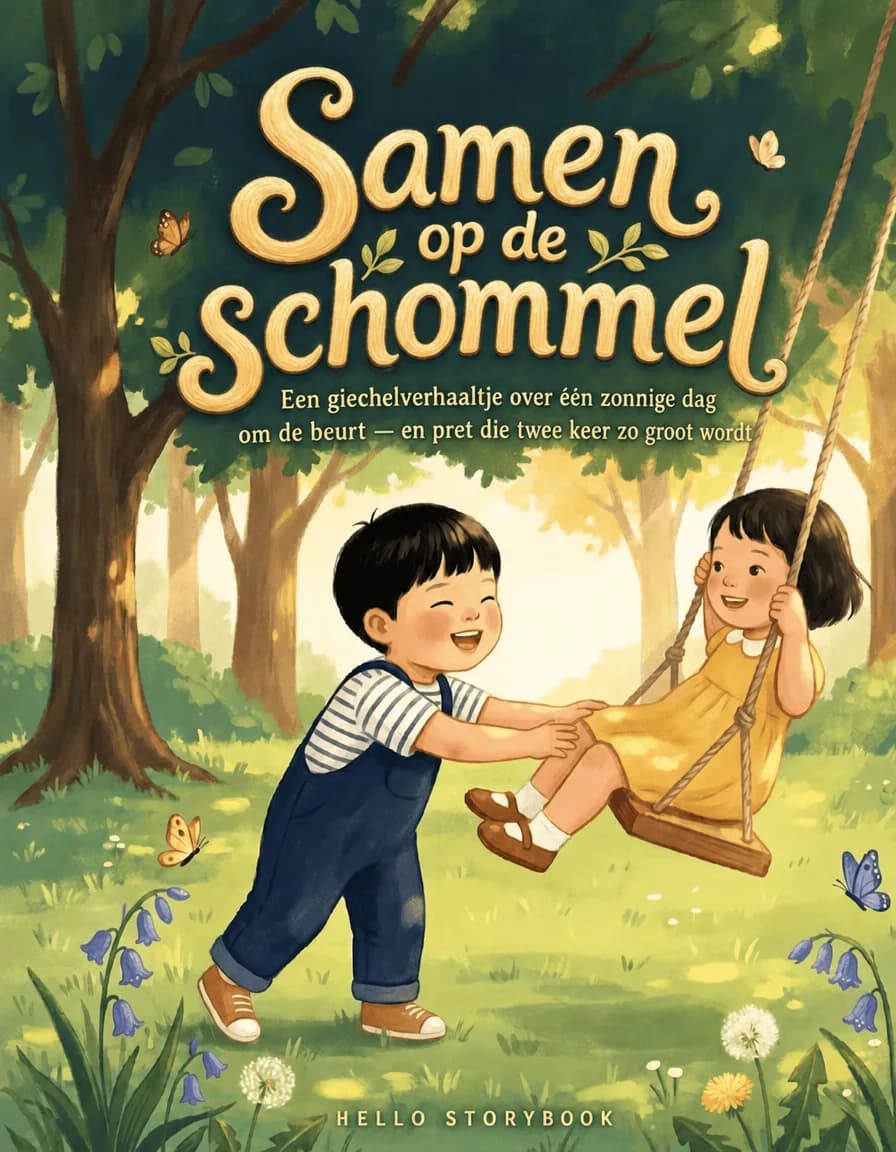 Samen op de schommel — Hello Storybook