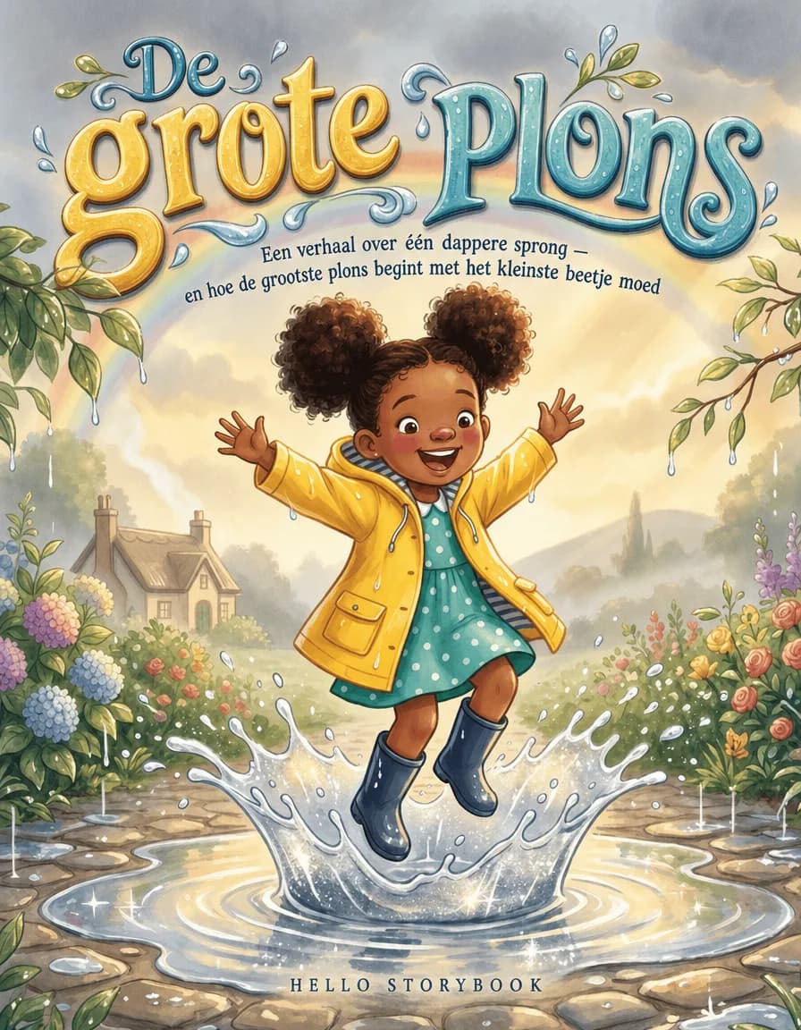 Cover of De grote plons