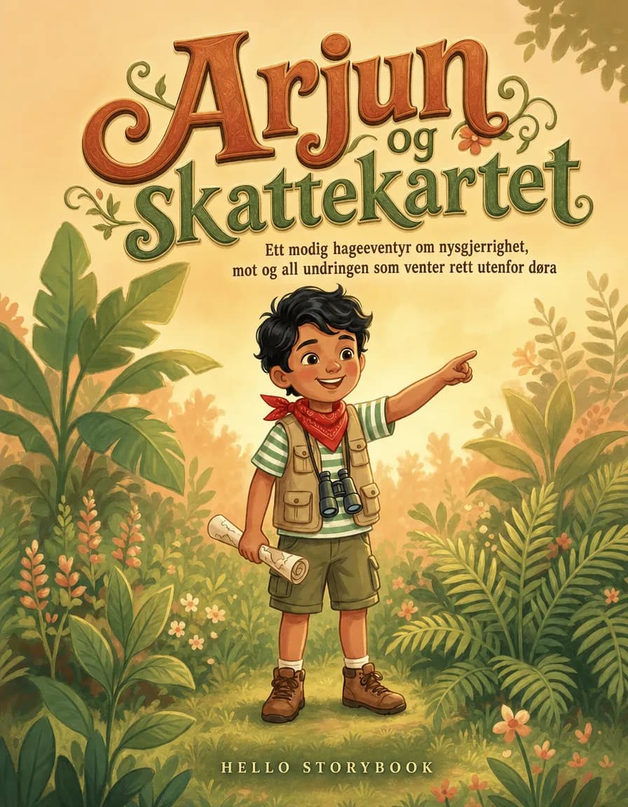 Arjun og skattekartet — Hello Storybook