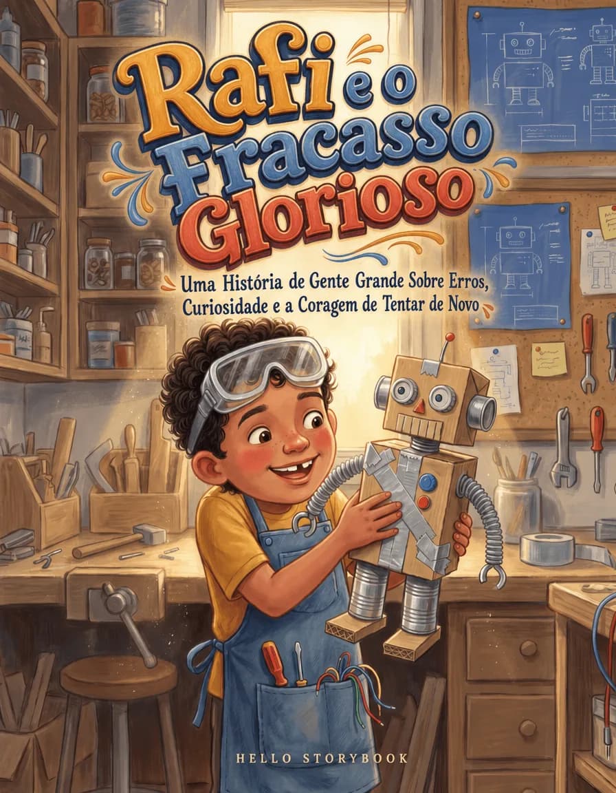 Rafi e o Fracasso Glorioso — Hello Storybook