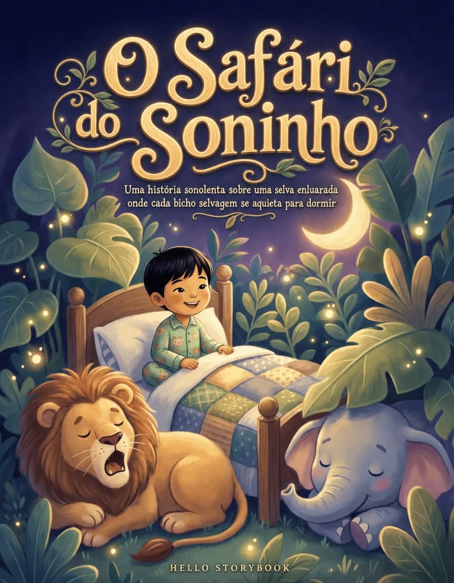 O Safári do Soninho — Hello Storybook