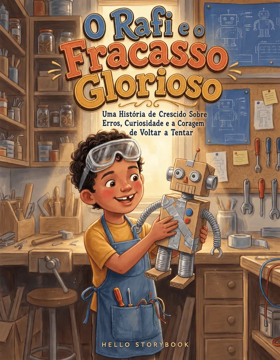 O Rafi e o Fracasso Glorioso — Hello Storybook