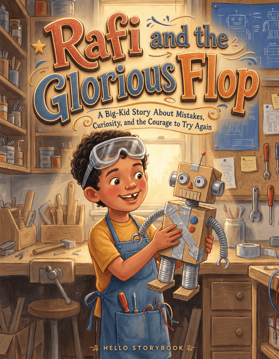 Rafi and the Glorious Flop — Hello Storybook