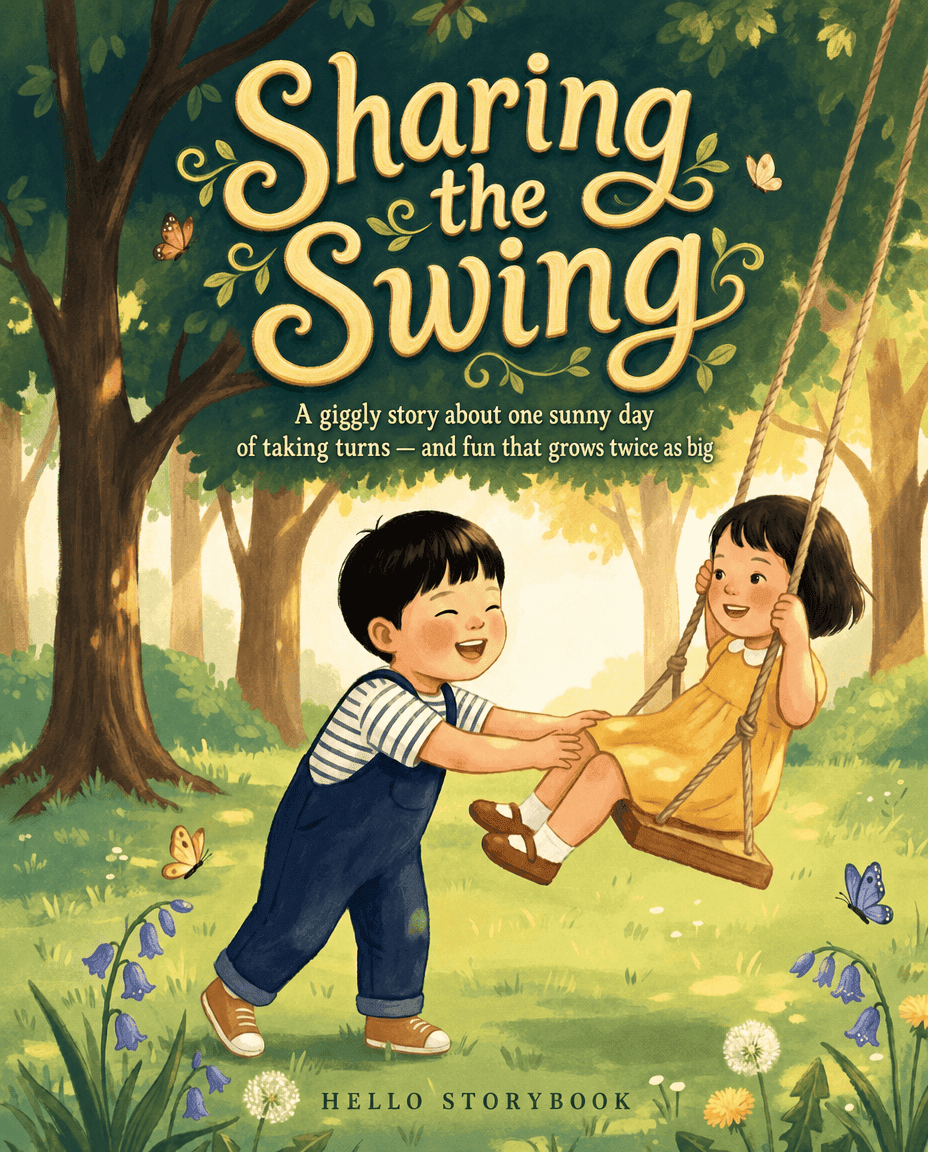 Sharing the Swing — Hello Storybook