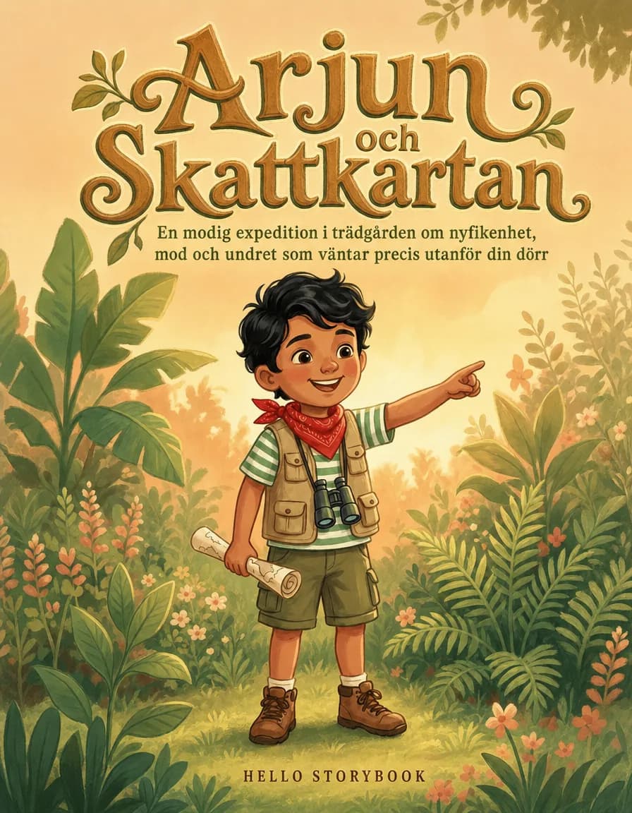 Arjun och skattkartan — Hello Storybook
