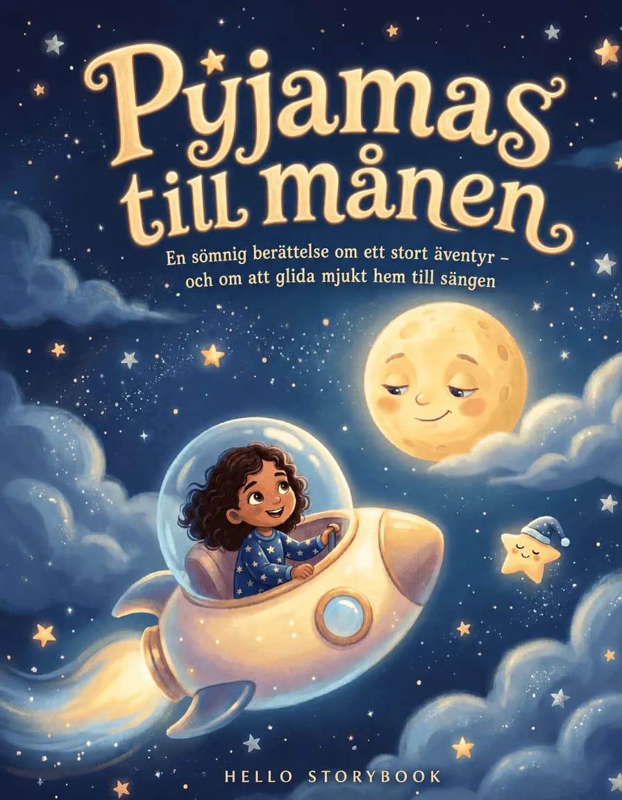 Cover of Pyjamas till månen