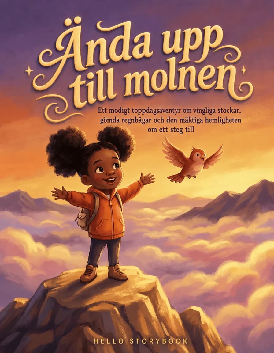 Cover of Ända upp till molnen