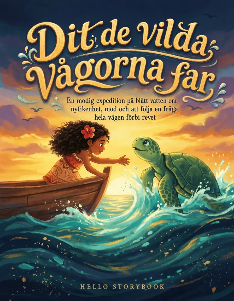 Cover of Dit de vilda vågorna far