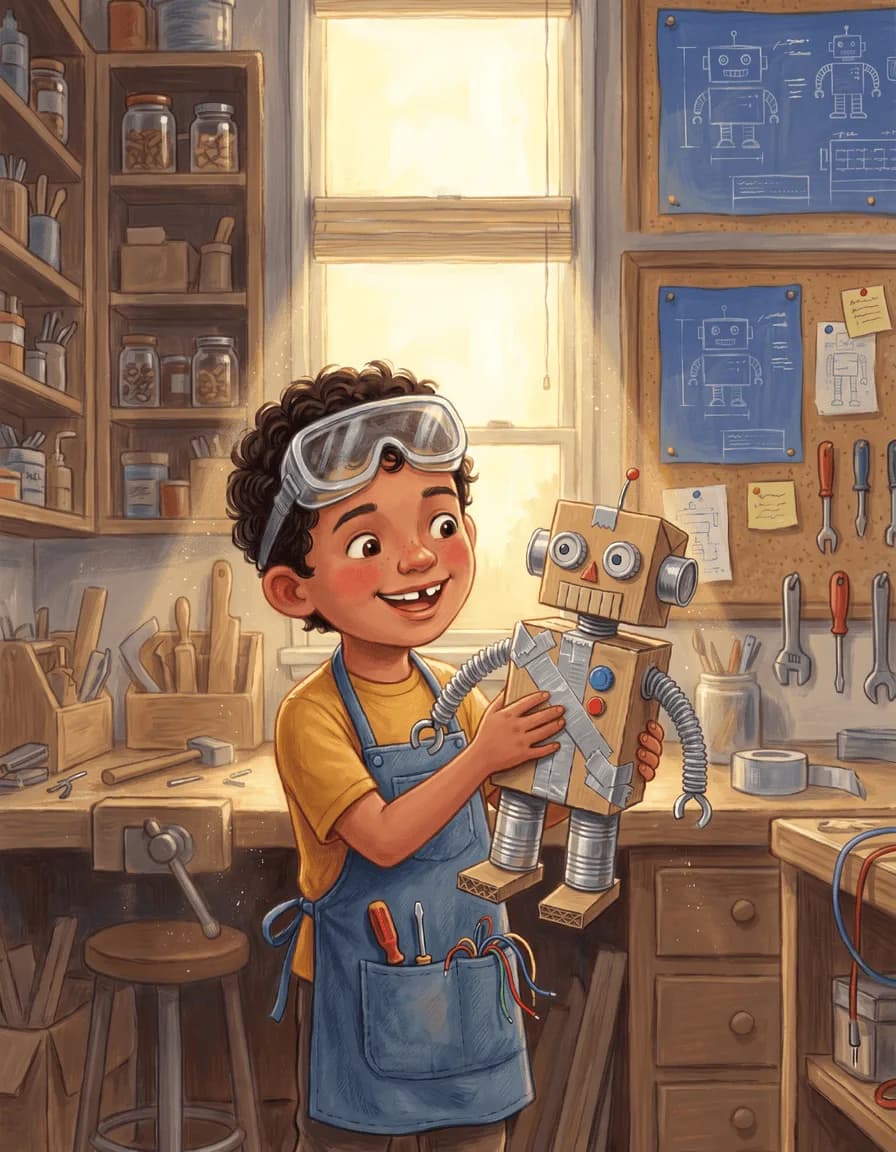 رافي والإخفاق العظيم — Hello Storybook