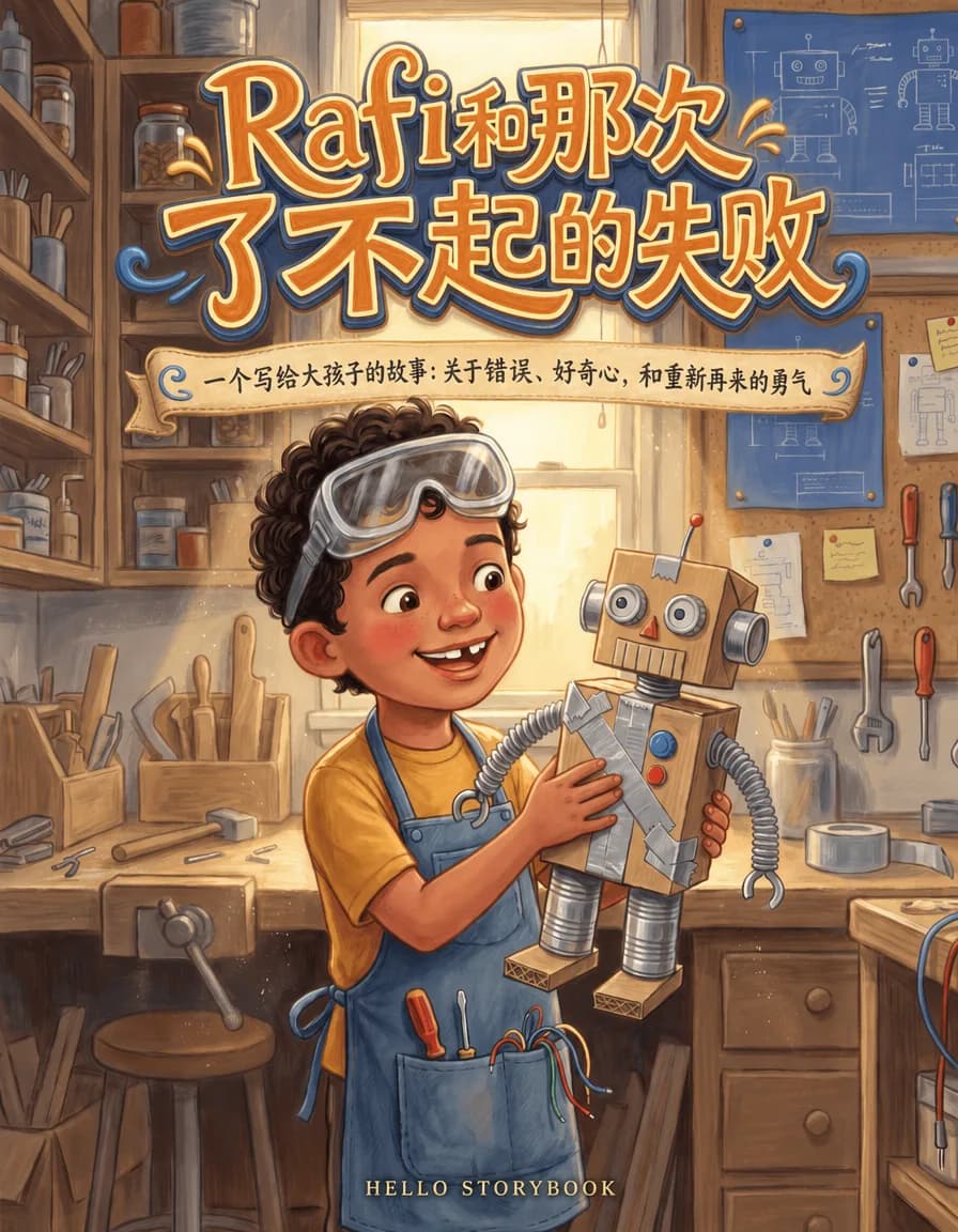 Rafi和那次了不起的失败 — Hello Storybook