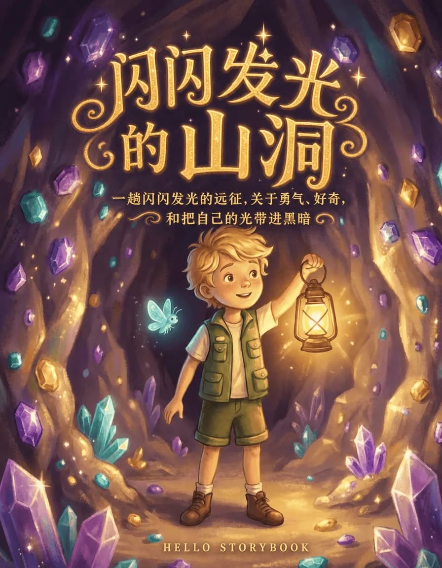 Cover of 闪闪发光的山洞