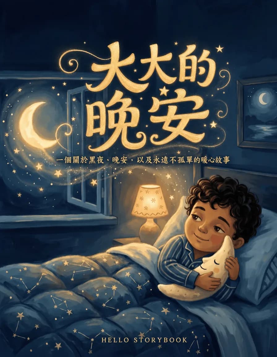 大大的晚安 — Hello Storybook