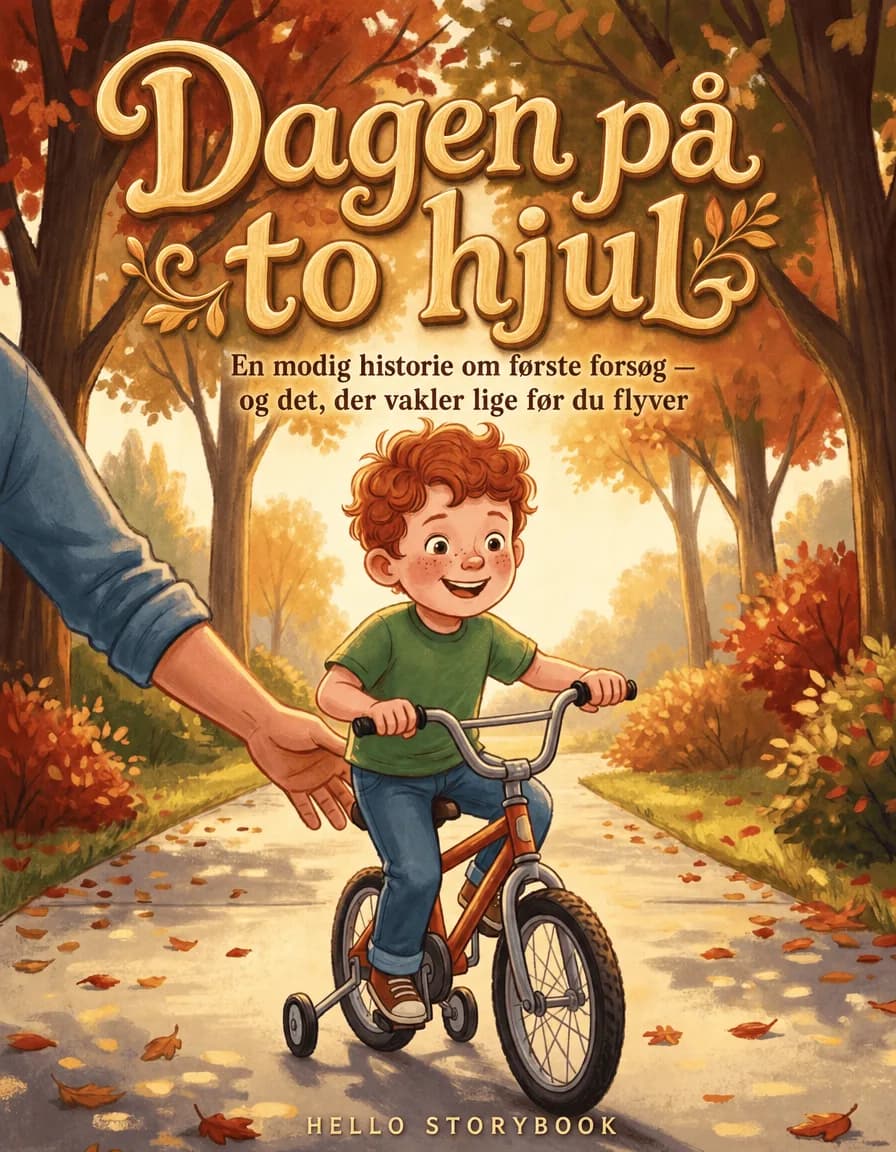 Cover of Dagen på to hjul