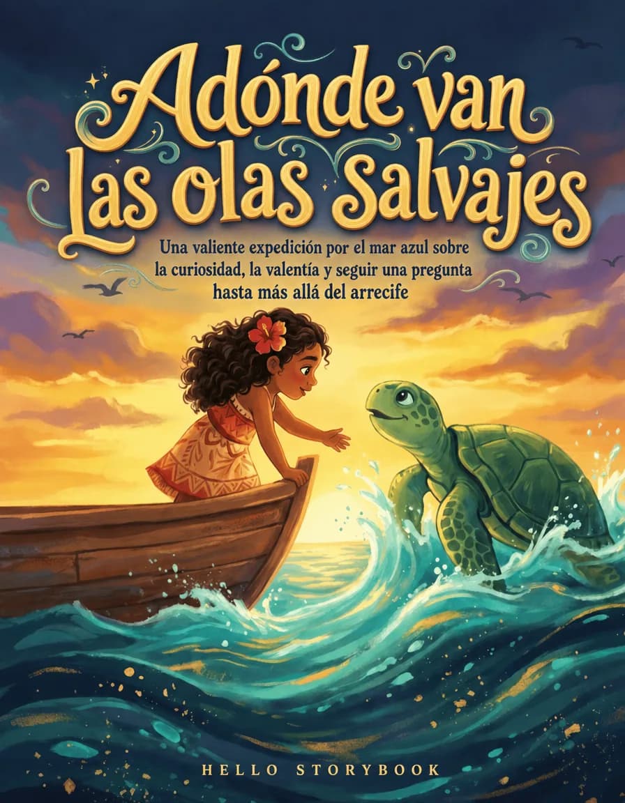 Cover of Adónde van las olas salvajes