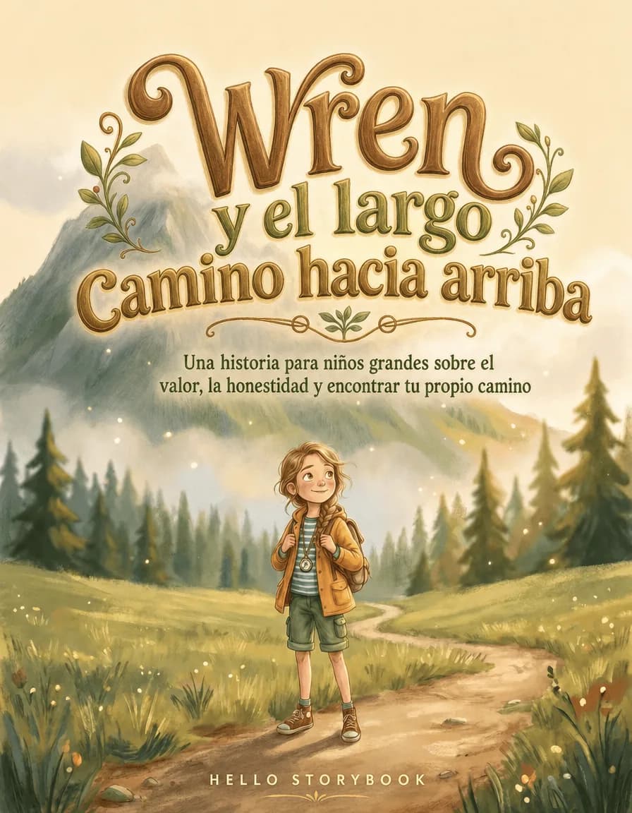 Cover of Wren y el largo camino hacia arriba