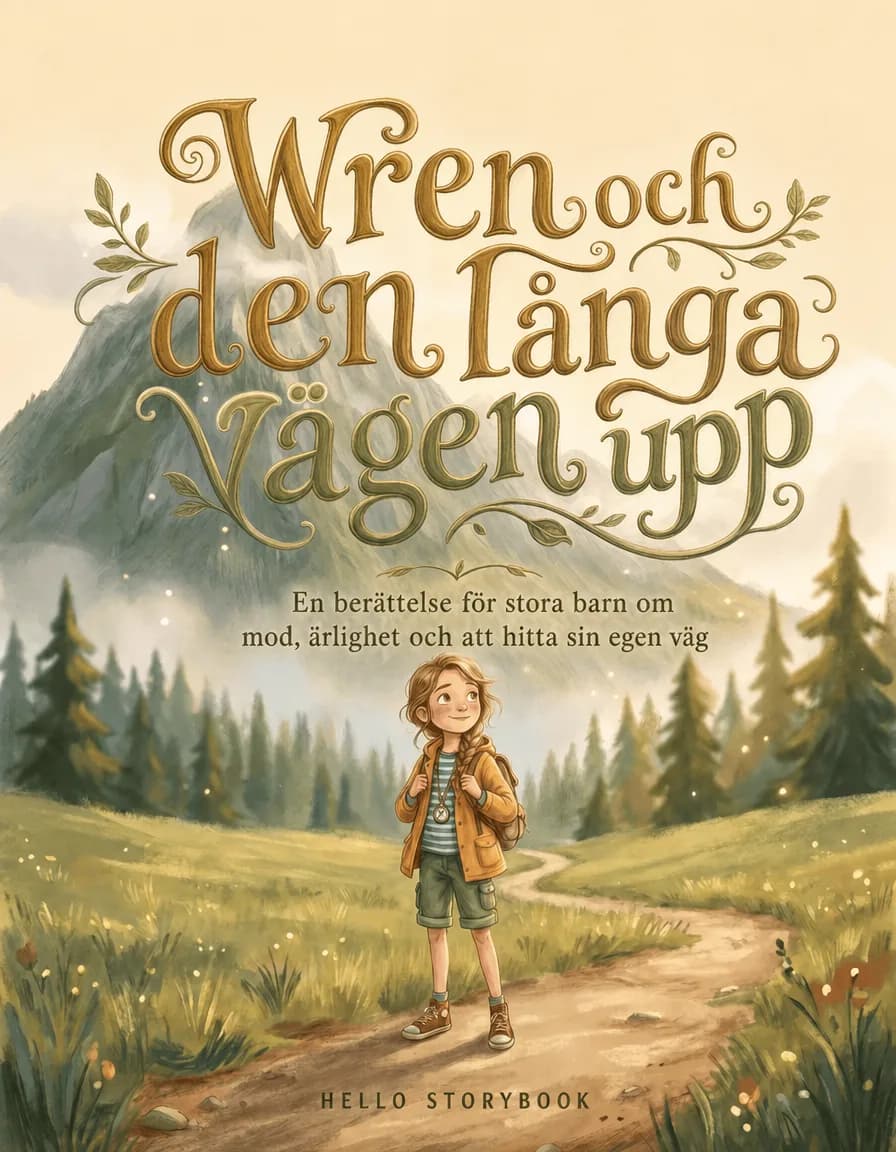 Cover of Wren och den långa vägen upp