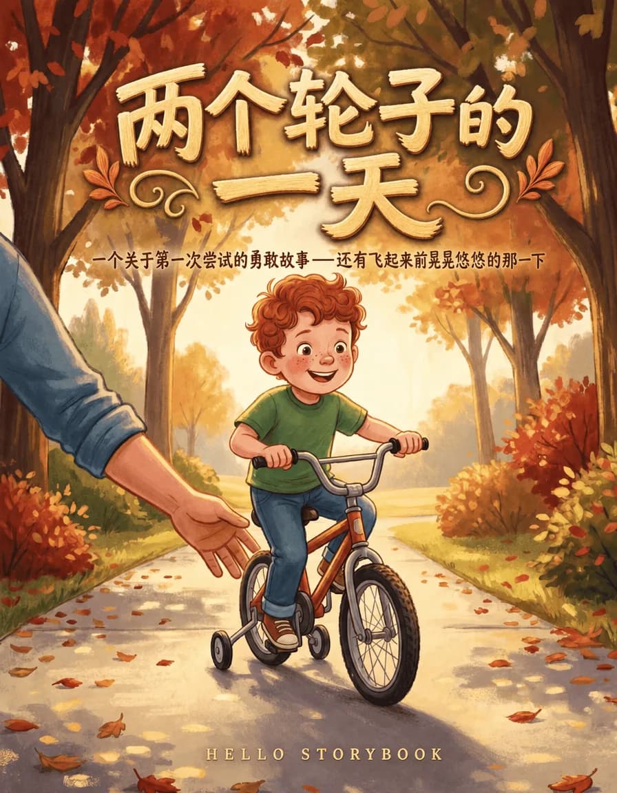 Cover of 两个轮子的一天