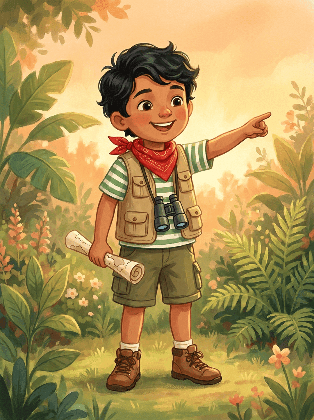 Cover of Arjun and the Treasure Map