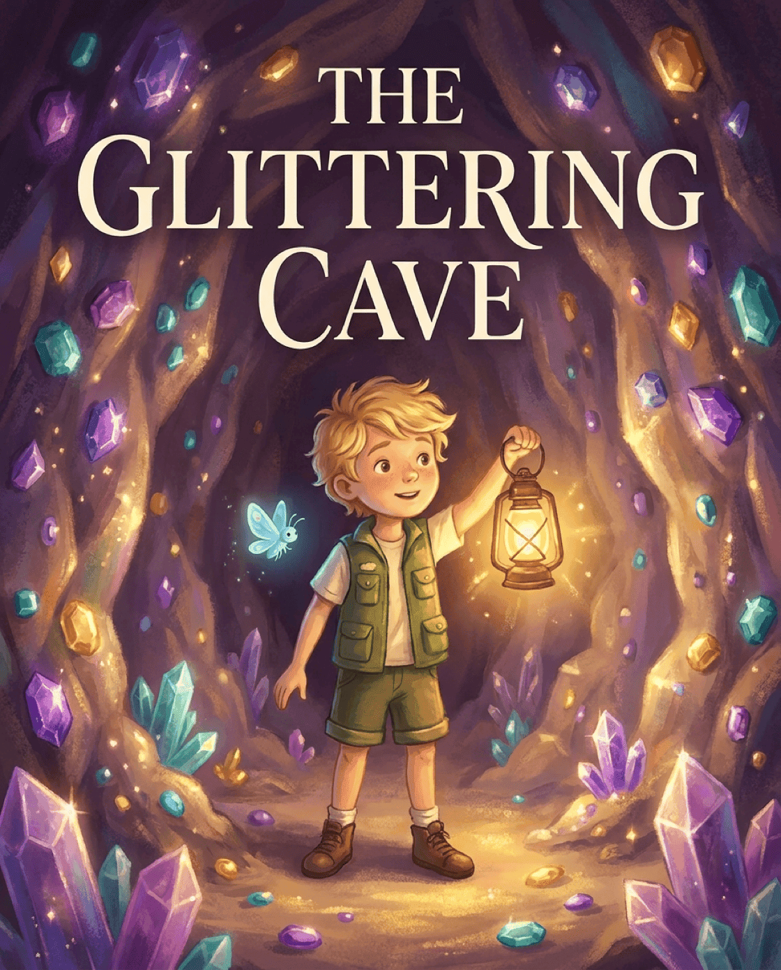 Cover of The Glittering Cave