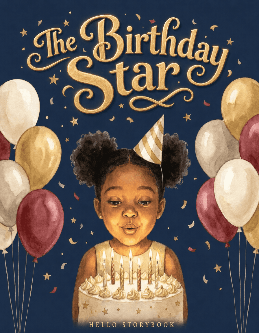 Birthday Book — a personalized children's book