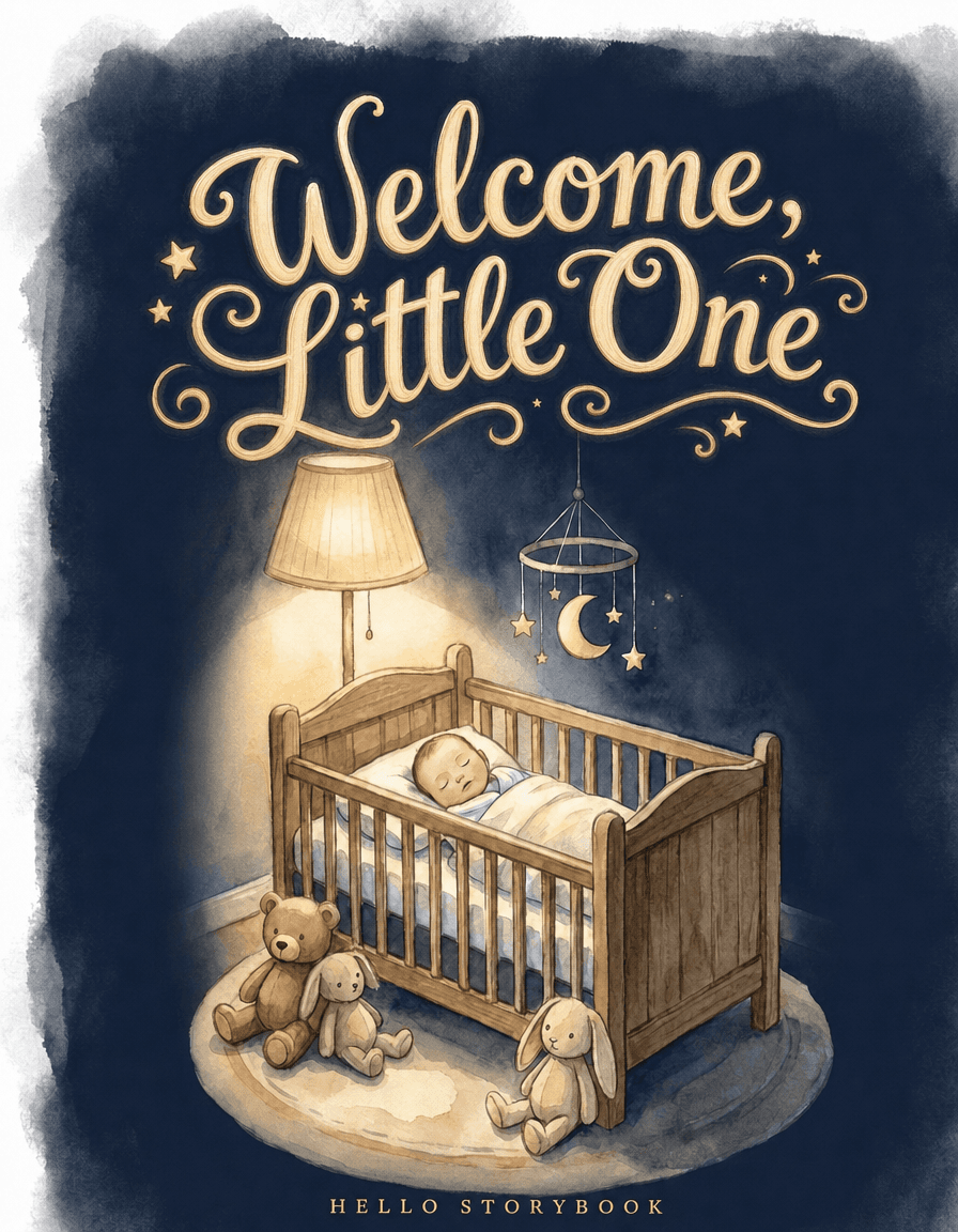 New Baby Keepsake — a personalized children's book